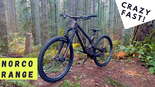 First Impressions of the 2023 Norco Range  The FASTEST Bike [upl. by Ainolopa418]