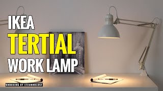 IKEA Tertial 10 Work Lamp  Unboxing amp Review [upl. by Wetzell464]