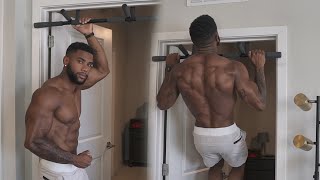 10 Min Home Pullup Bar Workout  Follow Along [upl. by Nairehs]