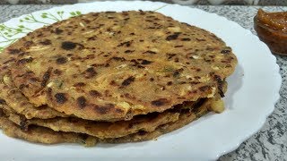 Cabbage paratha  Patta Gobhi Paratha  Band Gobi Paratha  पत्तागोभी परांठा [upl. by Eycats922]