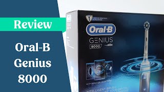 OralB Genius 8000 Review  UK [upl. by Gabriello]