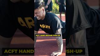 MAX the ACFT Hand Release Pushup [upl. by Oren]