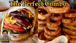 Local Hot Spot Makes the Greatest Burgers and Onion Rings  Food Vlog 26 [upl. by Atiekahs365]