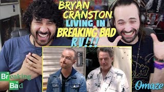 AARON PAUL Discovers BRYAN CRANSTON Living In BREAKING BAD RV  Omaze  REACTION [upl. by Ffirahs]