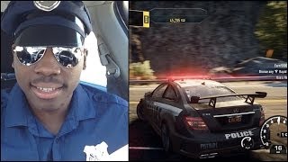 Need for Speed Rivals Xbox One Gameplay  ActionCam Cop QJB is Fed Up with Street Racing [upl. by Amble]