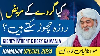 Islamic question answer Kya Gurdy K Mareez Roza Chord Skty Hain  Maulana ilyas qadri [upl. by Deyas]