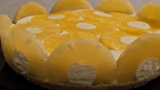 Cheesecake allAnanas Ricetta con un tocco Tropicale classico Ricetta di Mery [upl. by Marcille]