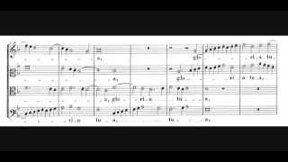 Palestrina  Missa Viri Galilaei  Sanctus score [upl. by Dnaletak317]