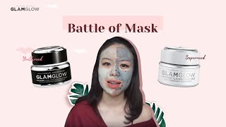 Glamglow SuperMud vs YouthMud  Ampuh Buat Jerawat  Stella Amabel x Ponnybeaute [upl. by Chiaki779]