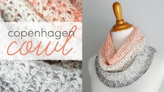 How to Crochet the Copenhagen Cowl [upl. by Talya]