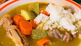 Caldo verde de res [upl. by Ehudd]