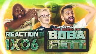 Book of Boba Fett  1x6 From the Desert Comes a Stranger  Group Reaction [upl. by Eyram564]