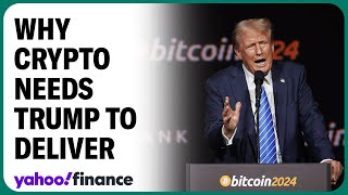 Crypto rally could become a rout if Trump doesnt deliver [upl. by Nara]