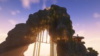 Lush Arch base  Modded minecraft [upl. by Olecram]