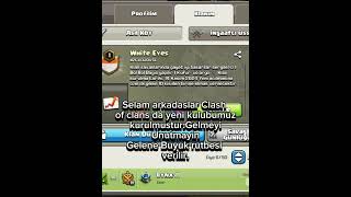 İsmi quotWhite Eyesquotdir tutsunartık beniöneçıkart clashofclans [upl. by Adieren]