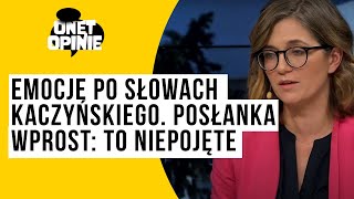 Emocje po słowach Kaczyńskiego Posłanka wprost to niepojęte [upl. by Blanche177]