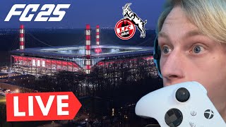 EA FC 25 Karriere Mit Der 1 FC KÖLN LIVE [upl. by Eelnodnarb]