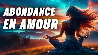 ❤️ Attirer lABONDANCE en AMOUR avec la LOI DE LATTRACTION ✅  Affirmations Positives [upl. by Adyan437]