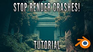 Blender Freezes when Rendering Try This  Command Line Rendering Tutorial [upl. by Anaugal]