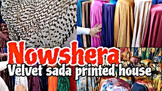 Nowshera Cloth Market dress clothing ajlanvlogs74 [upl. by Atsyrk12]