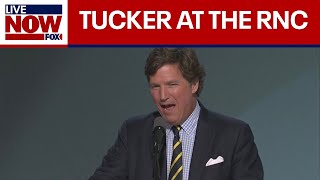 Watch Tucker Carlson full speech at 2024 RNC  LiveNOW from FOX [upl. by Ernie]