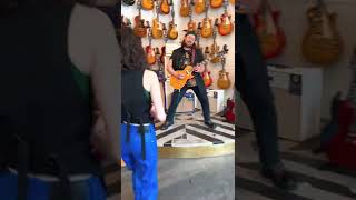 MOST FORBIDDEN GUITAR STORE RIFF  🤭🤭🤭 shorts shortsbiatch [upl. by Morgen580]