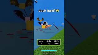 Duck hunt in jjs roblox jjs jujutsushenanigans [upl. by Gunnar]