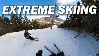 STEEPEST Run at STOWE MOUNTAIN [upl. by Rogozen]