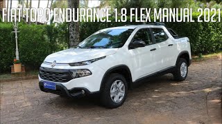 Avaliação Fiat Toro Endurance 18 Flex Manual 2021 [upl. by Vorster]