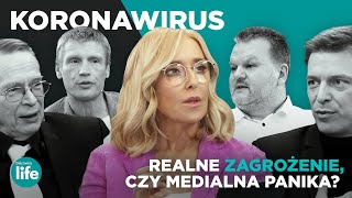 KORONAWIRUS  realne zagrożenie czy medialna panika Eksperci odpowiadają LIVE [upl. by Dnalrag]