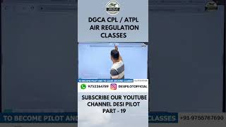 CPL Air Regulation Class 19 DesiPilot3112 shorts pilot dgca cpl atpl aviation aviationexam [upl. by Perrins]