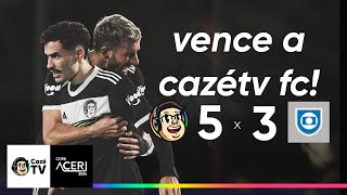 CAZÉTV FC 5 X 3 GLOBO FC  MELHORES MOMENTOS  TERCEIRA RODADA  FASE DE GRUPOS  COPA ACERJ [upl. by Siobhan]