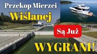 Przekop Mierzei Wiślanej  Pierwsze Pozytywne Skutki Już Są Co Po Pogłębieniu Toru Do Elbląga [upl. by Norahs221]