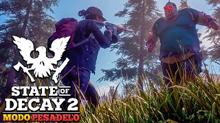 STATE OF DECAY 2 MODO PESADELO  O INÍCIO DE GAMEPLAY DO SOBREVIVÊNCIA ZUMBI MAIS INCRÍVEL  01 [upl. by Arbe]