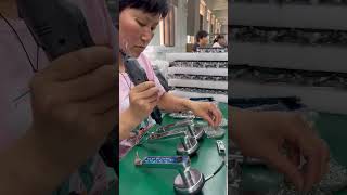 Behind the Scenes of Smart Lock Production fingerprintlock smartlock factory smartlocks lock [upl. by Druci]