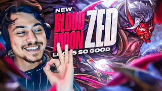 LL STYLISH  NEW BLOOD MOON ZED SKIN LOOKS SO GOOD [upl. by Ot]