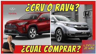 Honda Crv o Toyota Rav4 cual comprar [upl. by Kano103]