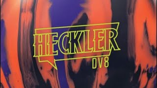 DV8 Heckler Bowling Ball FULL GAME REVIEW [upl. by Ellehcit]