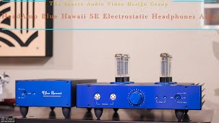 The Ultimate Electrostatic Headphone Amp Blue Hawaii Special Edition [upl. by Rahr479]