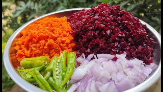 Beetroot Carrot Fry Tasty బీట్రూట్ amp కేరట్ ఫ్రై  Healthy amp Simple Beetroot Carrot Fry Recipe [upl. by Hung289]