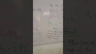 Torricelli Theorem Derivation  11 physics [upl. by Iroak]