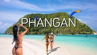 🌒PhaNgan  Vibes of Freedom🌘 4K Walking Tour Thailand 2024 [upl. by Aneer]