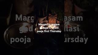 Margasira masam gadapa amp tulasi pooja first Thursdayviralvideo love [upl. by Ayoras]