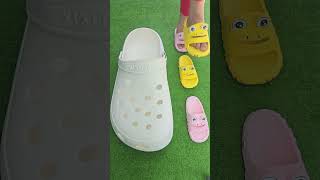 Giant slippers  Super cool frog slippers 🐸🐸 slippers love trending slippers [upl. by Bailar]