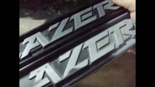 Come costruire parti in RESINA PLASTICA seconda parte chevrolet blazer [upl. by Berthold]