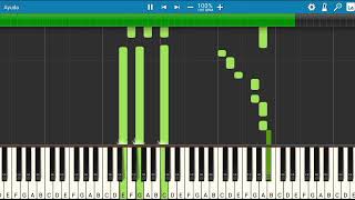 Adolescents Orquesta  Persona Ideal  Piano Tutorial  Midi [upl. by Annovaj]