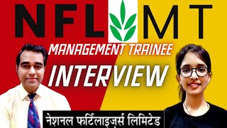 NFL MT Interview  National fertilizers management Trainee Interview  PD Classes [upl. by Atniuq]