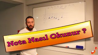 Nota Nasıl Okunur Nota Nereye Yazılır [upl. by Siuol]