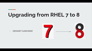 Upgrading the system from RHEL 7 to RHEL 8 using Leapp Super Easy Working solution [upl. by Icam]