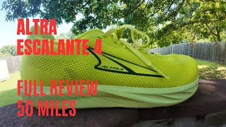 Altra Escalante 4  full review at 50 miles [upl. by Noak]